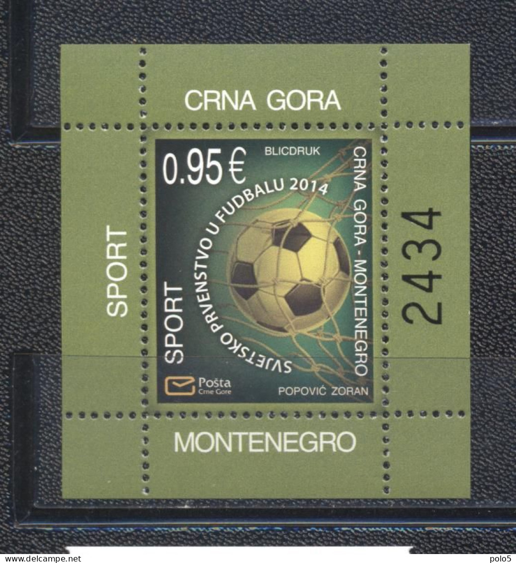 Montenegro 2014-FIFA Football World Cup Brazil S/S - Montenegro