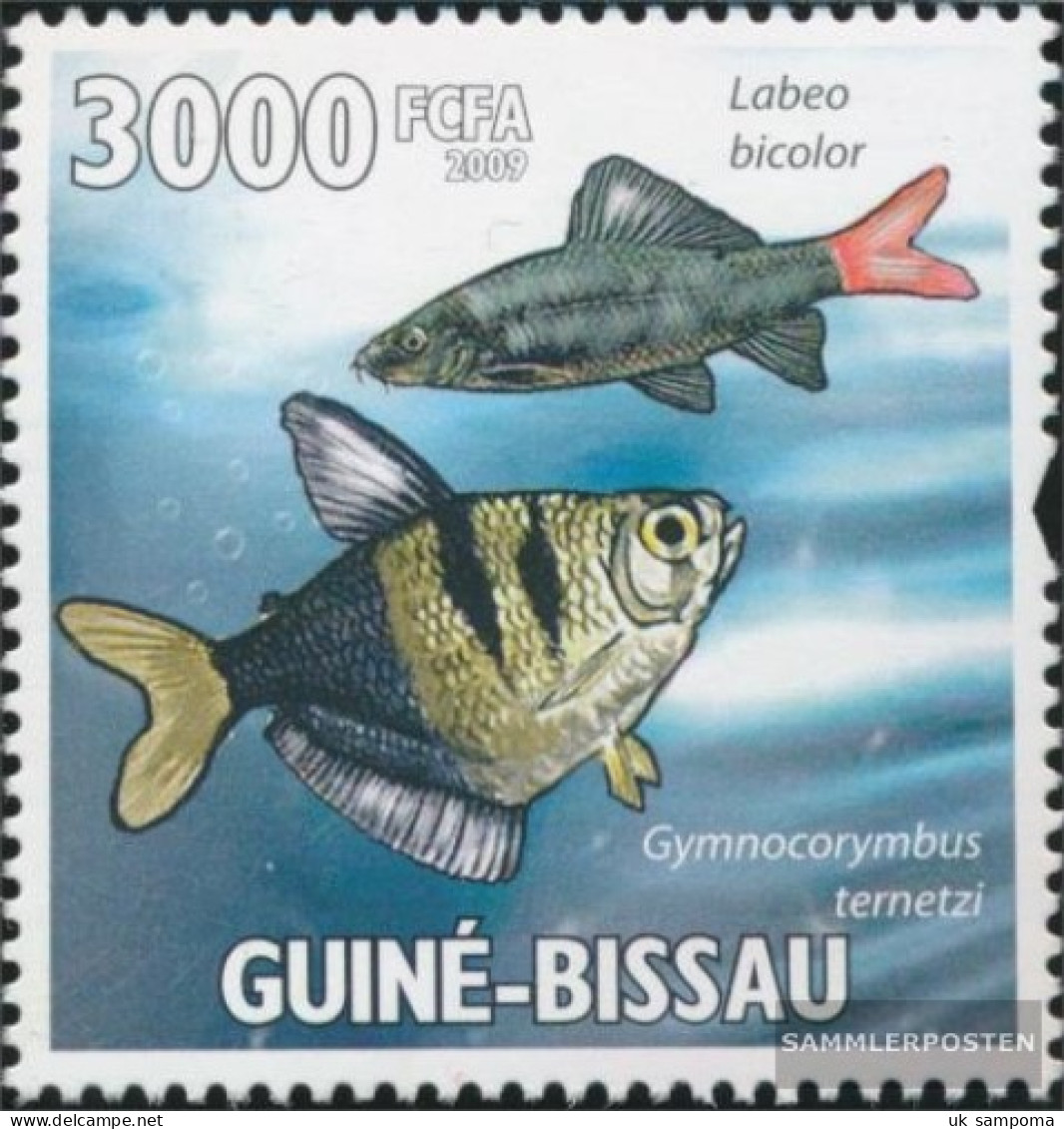 Guinea-Bissau 4473 (complete. Issue) Unmounted Mint / Never Hinged 2009 Tropical Fish - Guinea-Bissau