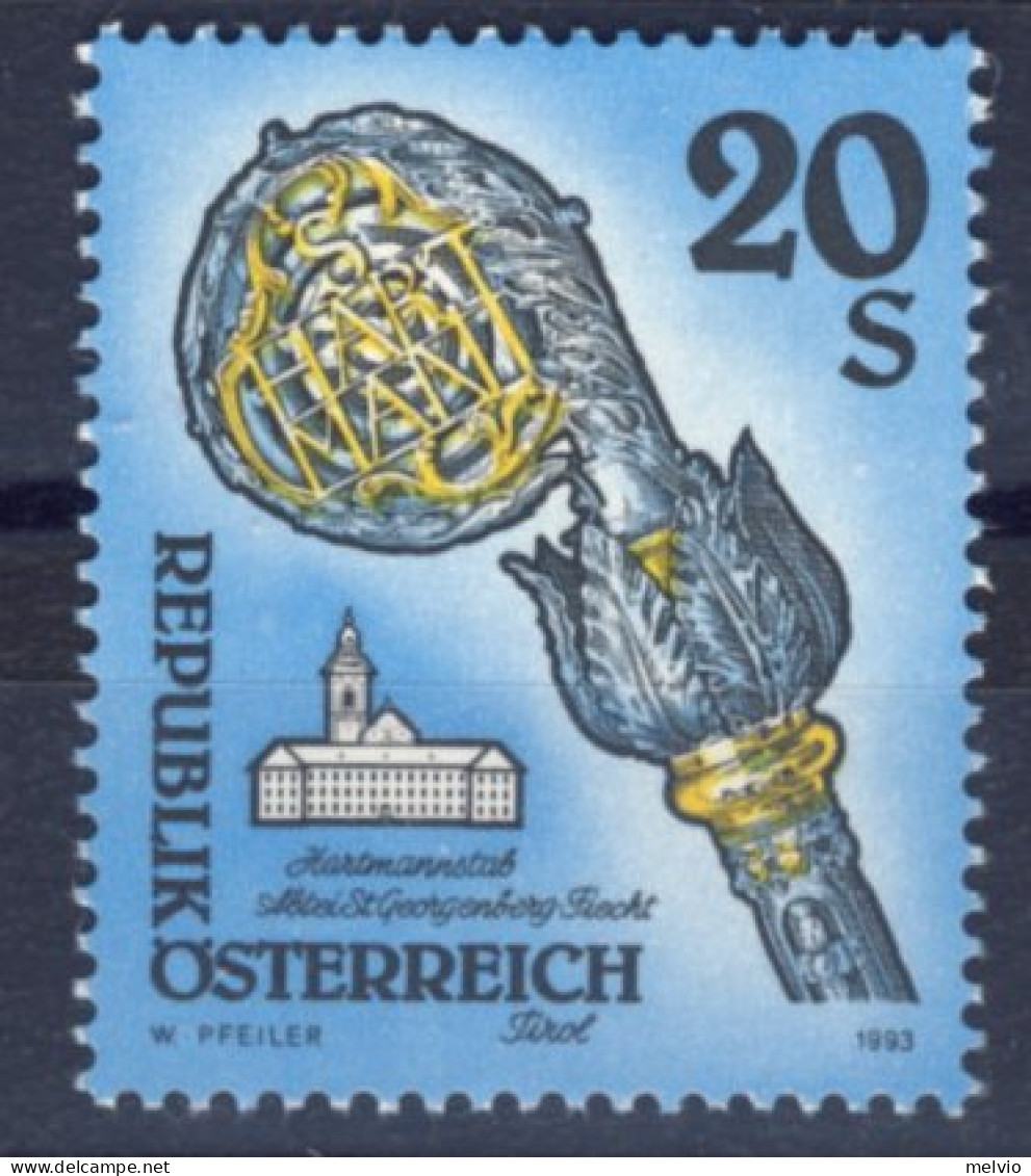 1993-Austria (MNH=**) 20s. Convento Di Georgenberg - Other & Unclassified