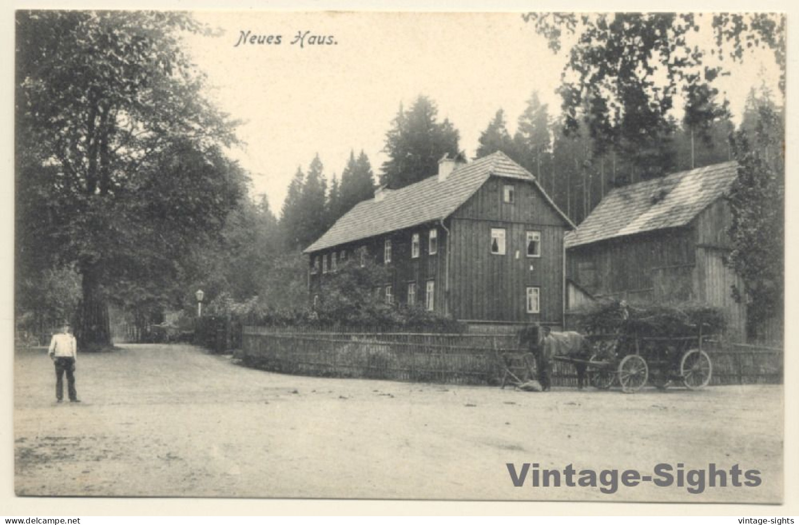 Tambach Dietharz / Germany: Neues Haus - Thüringer Wald (Vintage PC 1910s) - Tambach-Dietharz