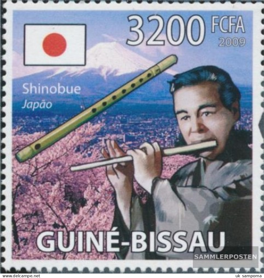 Guinea-Bissau 4378 (complete. Issue) Unmounted Mint / Never Hinged 2009 Musical Instruments - Guinée-Bissau