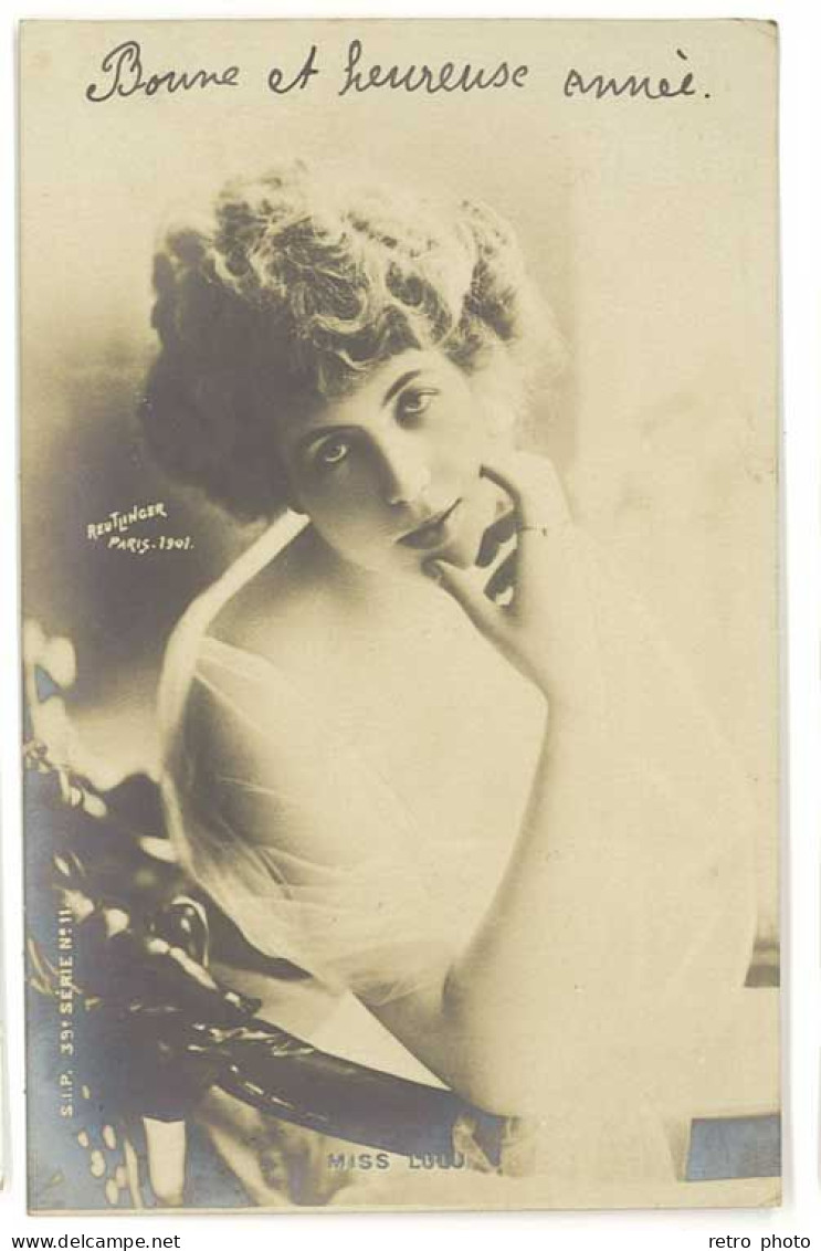 Cpa Artiste De Théâtre - Miss Lulu - Künstler