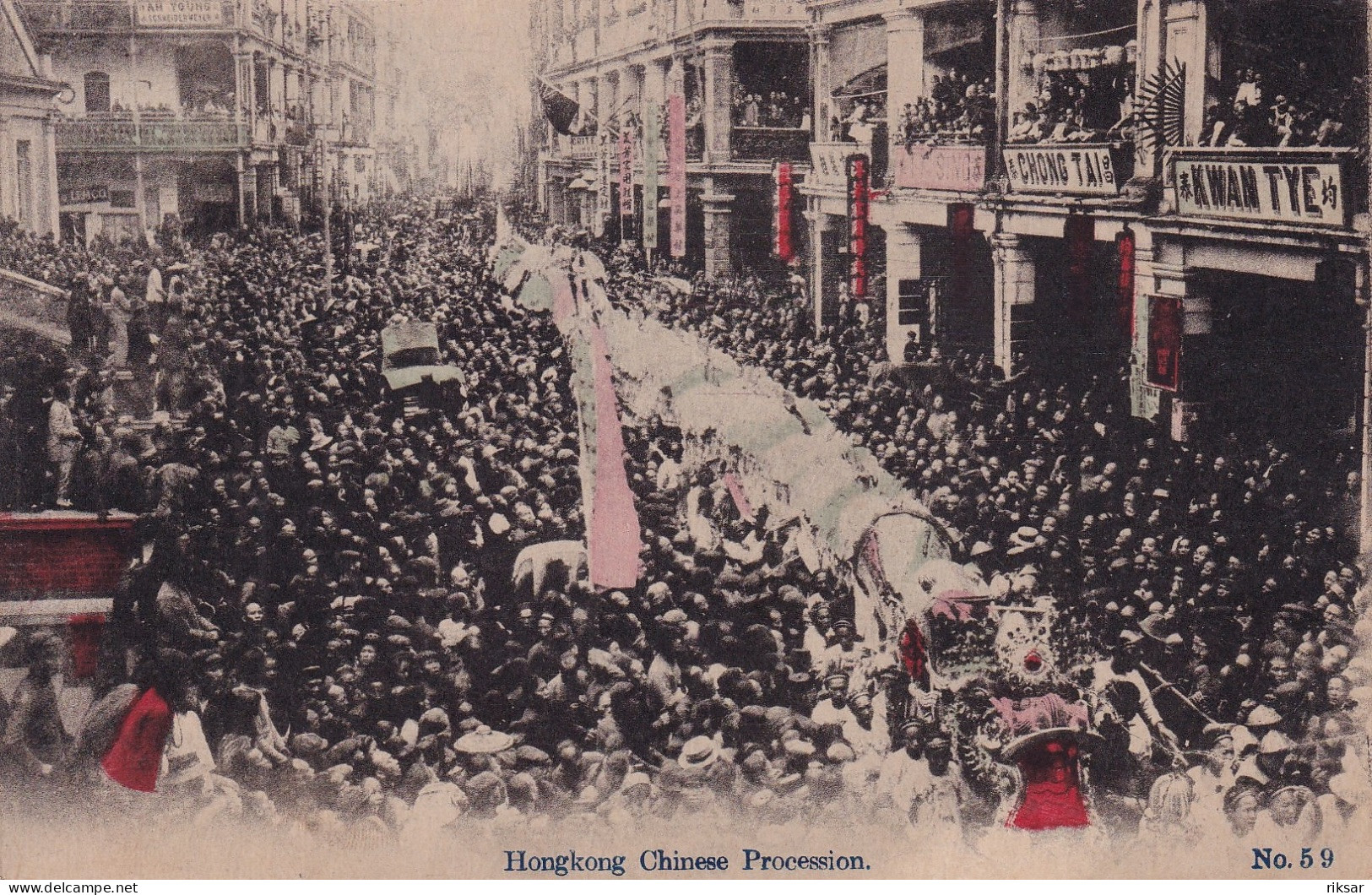 CHINE(HONG KONG) PROCESSION - Cina (Hong Kong)