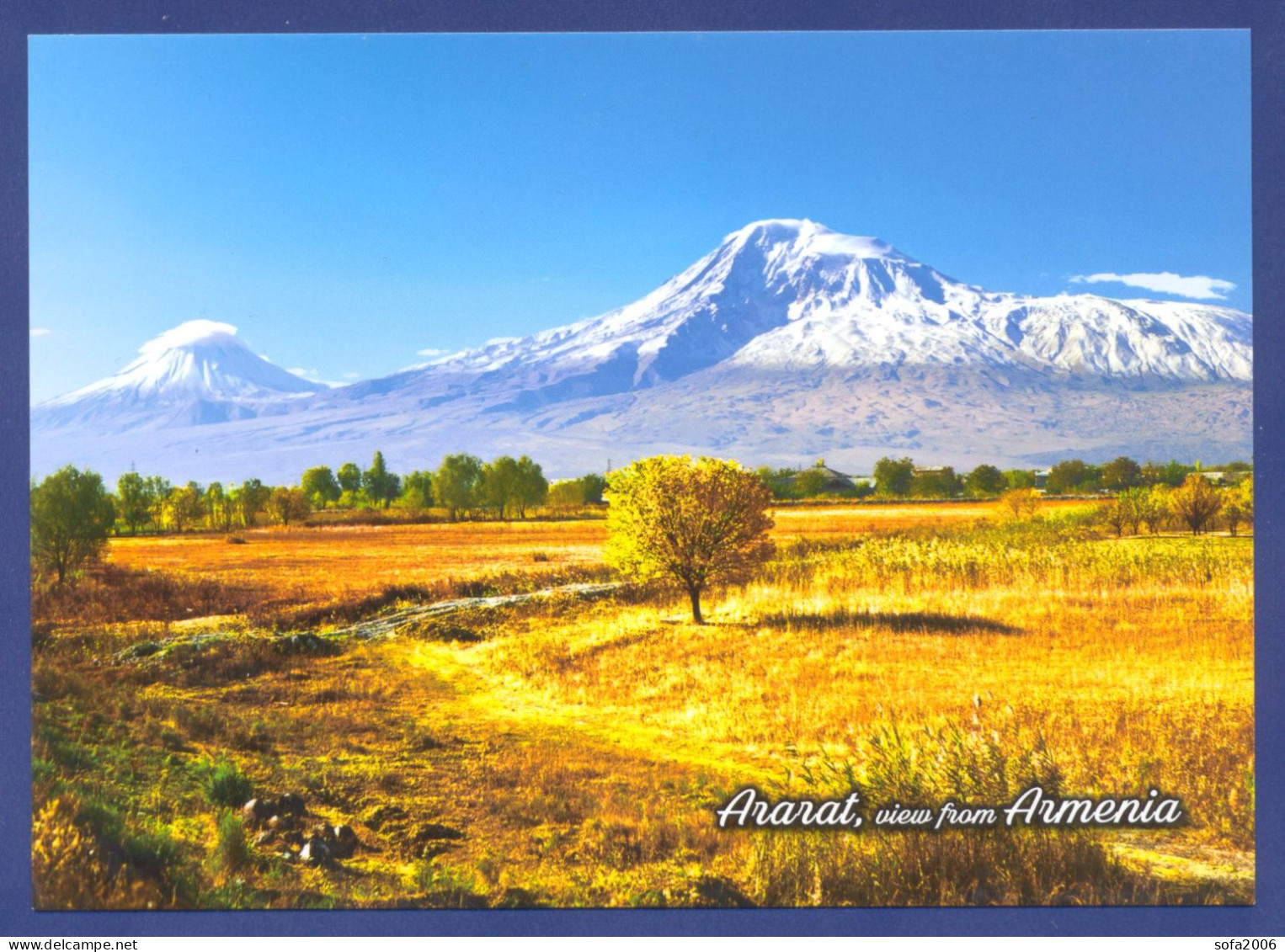 Armenia. Mountain ARARAT (5165m,3925m) - Armenien