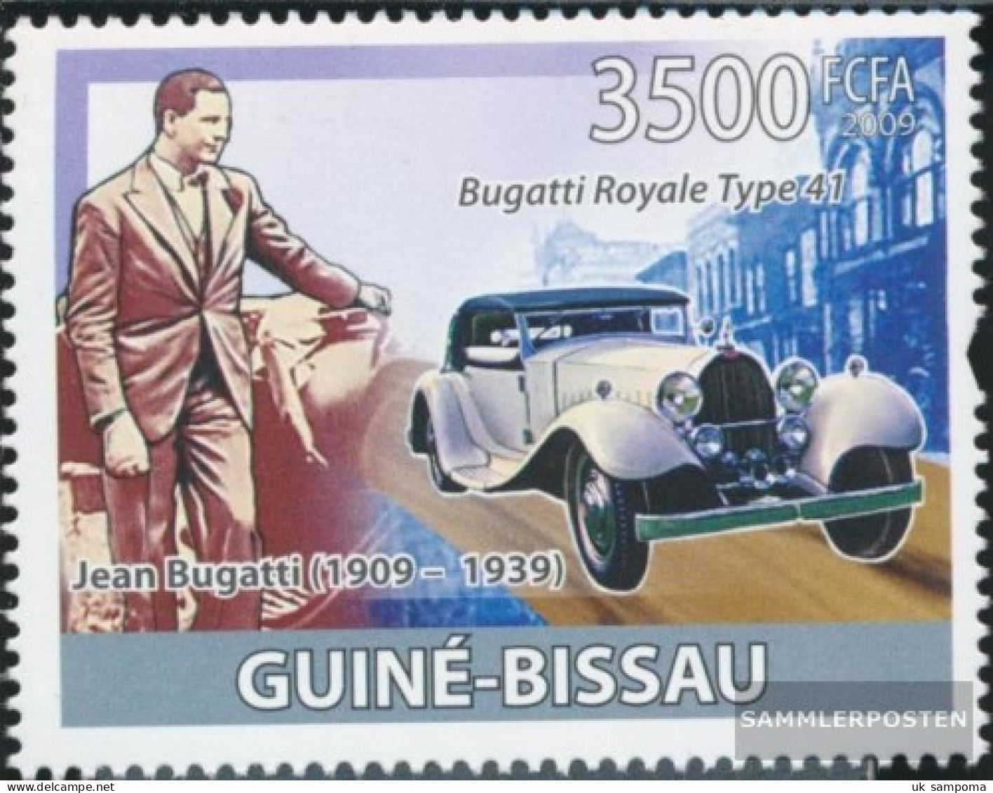 Guinea-Bissau 4172 (complete. Issue) Unmounted Mint / Never Hinged 2009 Jean Bugatti - Guinea-Bissau