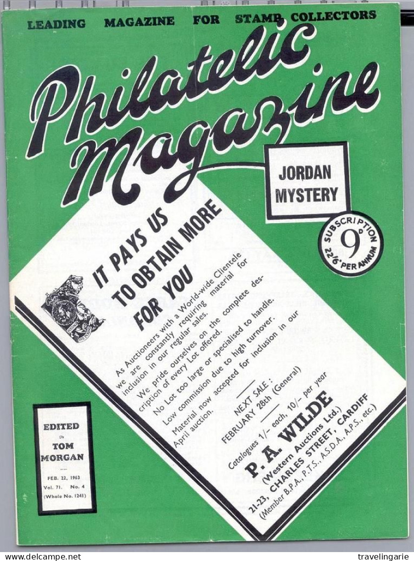 Philatelic Magazine Vol. 71 No. 4 1963 - English (from 1941)