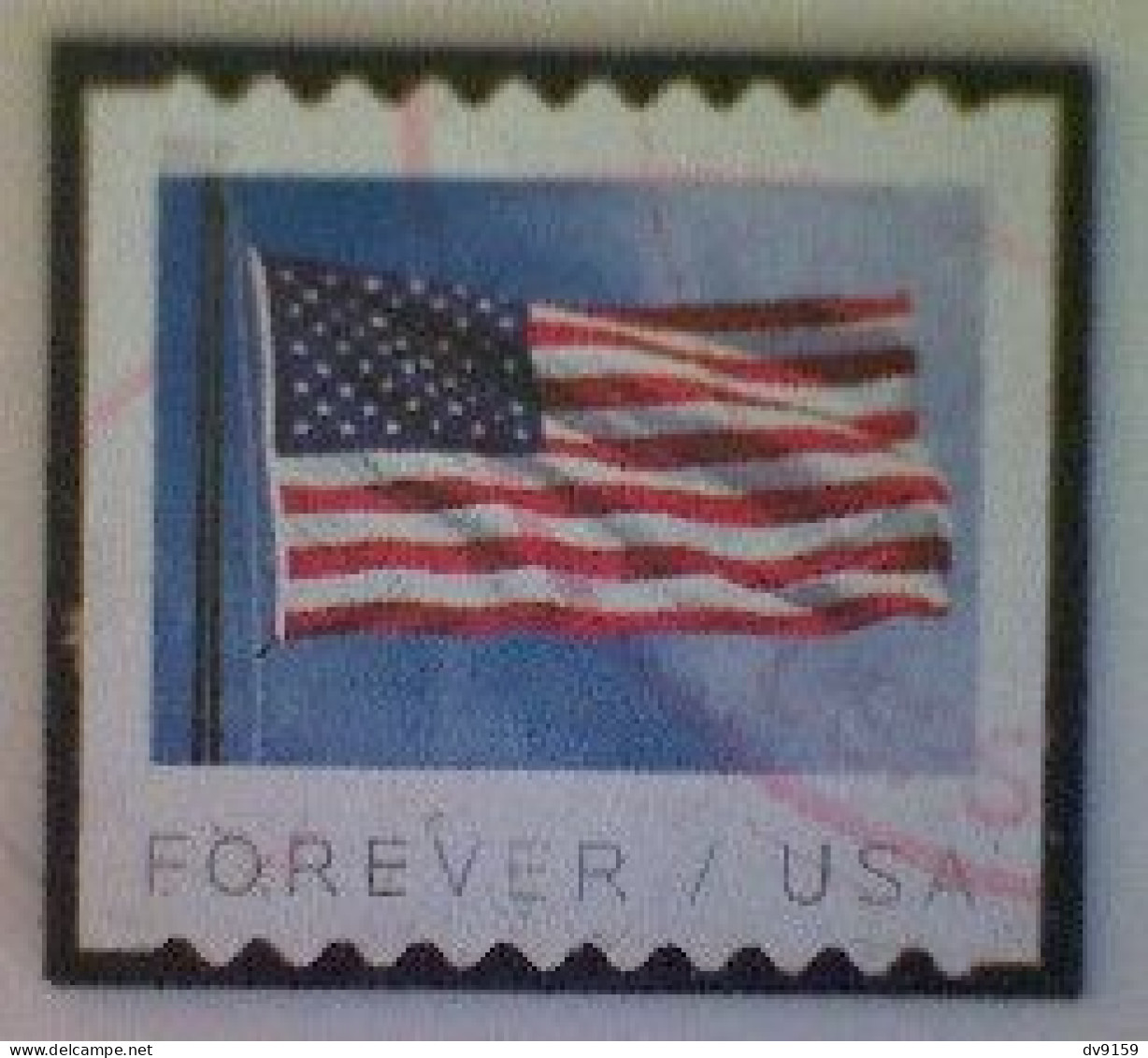 United States, Scott #5342, Used(o) Coil, 2019, Flag Definitive, (55¢) - Oblitérés