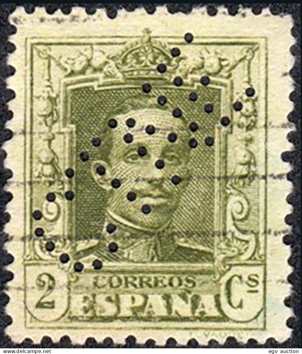 Madrid - Perforado - Edi O 310 - "CTNE" (Telefónica) - Used Stamps