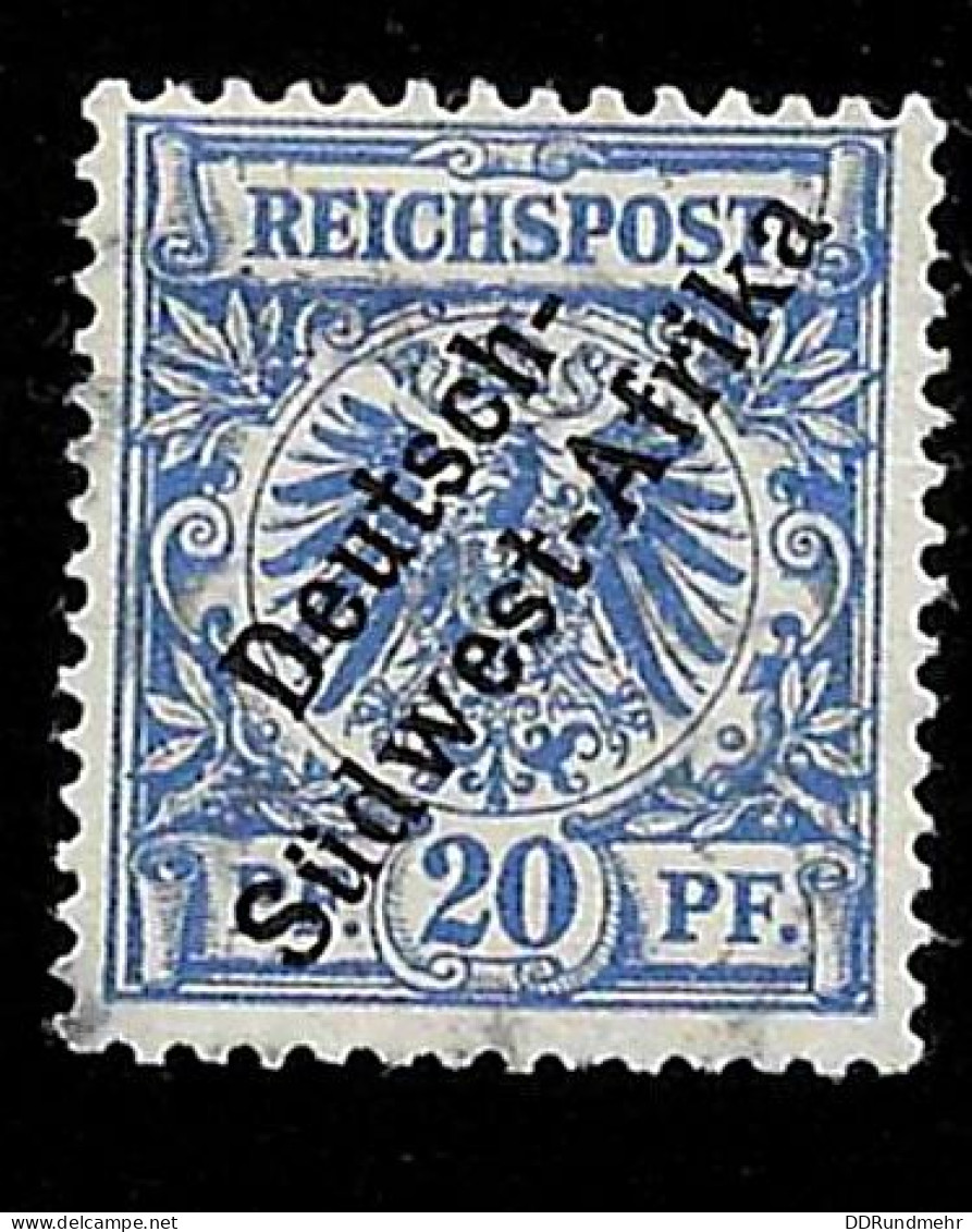 1897  Michel DR-SWA 4 Stamp Number DR-SWA 4 Yvert Et Tellier DR-SWA 4 Used - German South West Africa