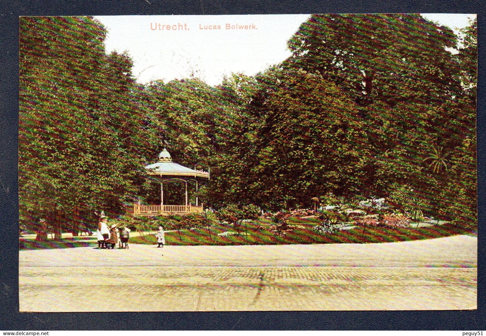 Utrecht. Lucas Bolwerk. Bastion De Lucas(1597). Parc Municipal De Zocher(1850). Kiosque à Musique. 1910 - Utrecht