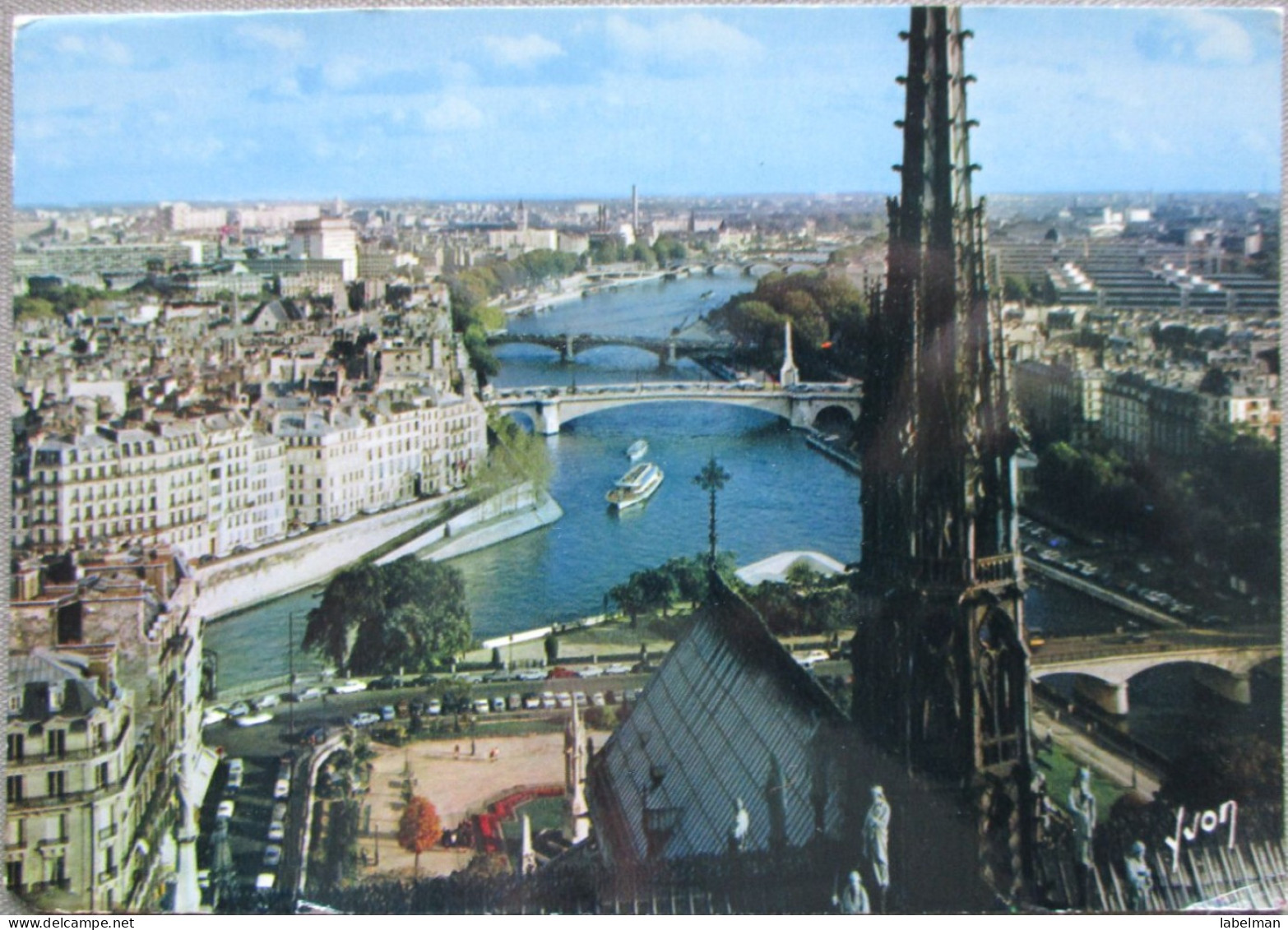 FRANCE PARIS NOTRE DAME CATHEDRAL BASILICA CHURCH KARTE CARD POSTCARD ANSICHTSKARTE CARTE POSTALE CARTOLINA POSTKARTE - Other & Unclassified