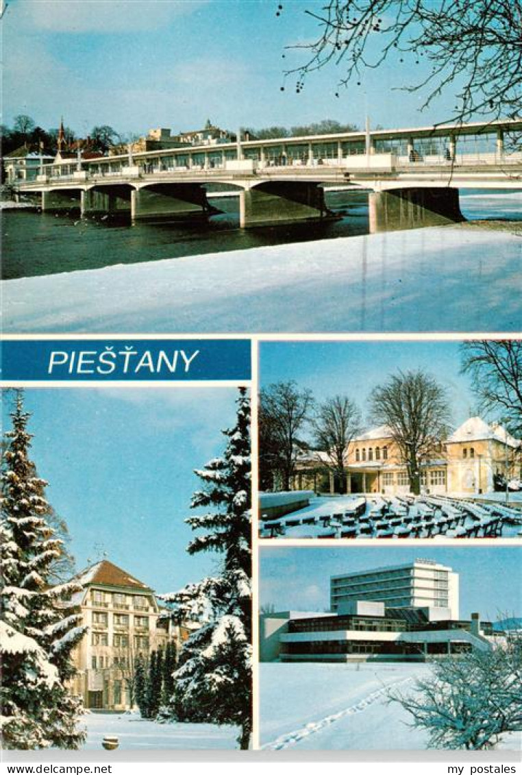 73939237 Piestany_Pistian_Poestyen_SK Kolonadovy Most Liecebny Dom Thermia Palac - Slovaquie