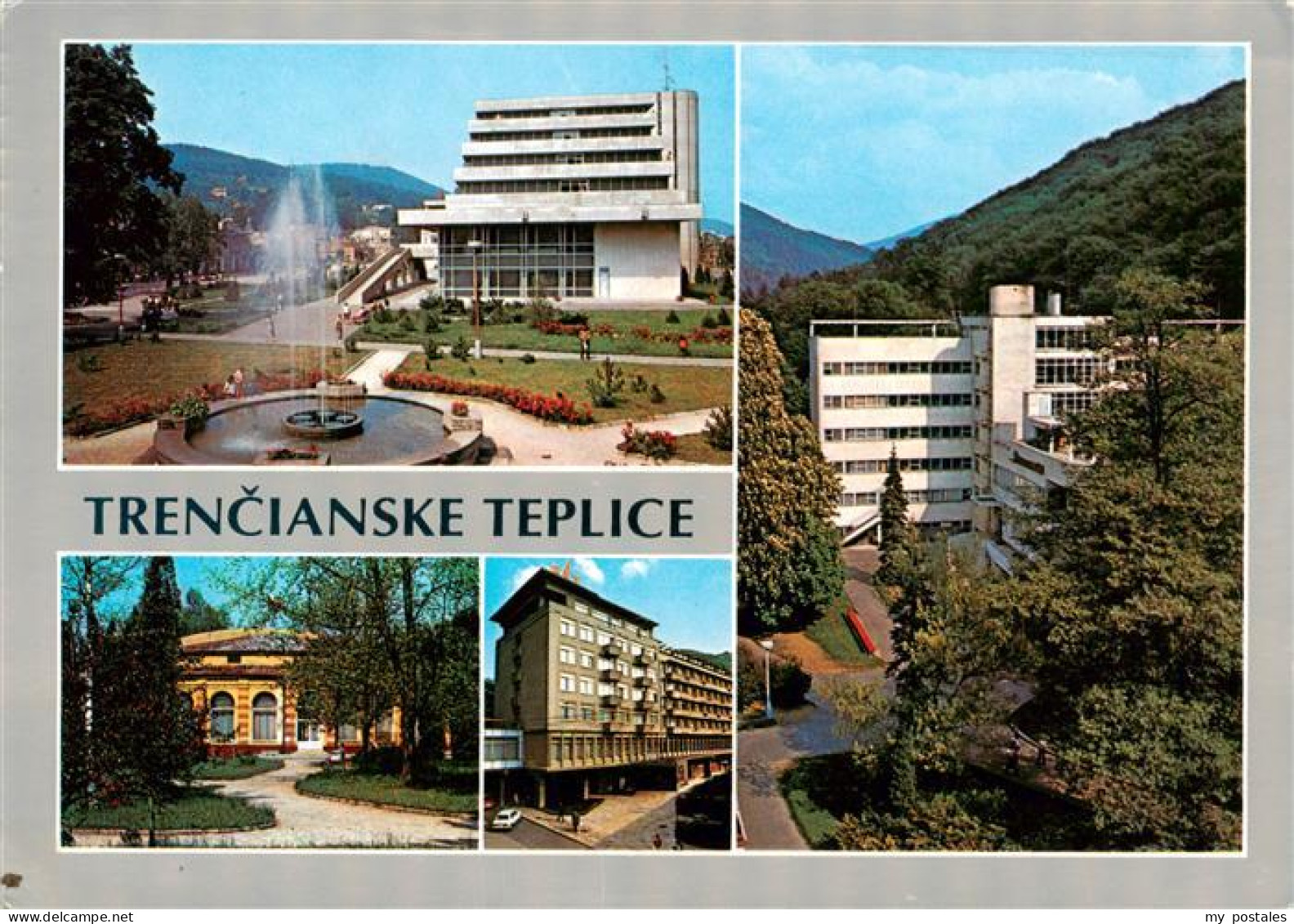 73939226 Trencianske_Teplice_SK Sanatorium Krym Kupelna Dvorana Liecebny Dom Pax - Slovakia