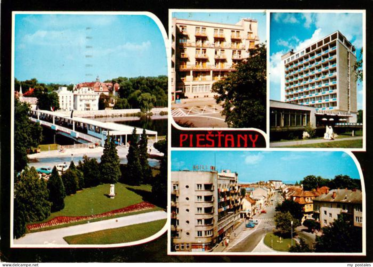 73939201 Piestany_Pistian_Poestyen_SK Kolonadovy Most Liecebny Dom Jalta Interho - Slovakia