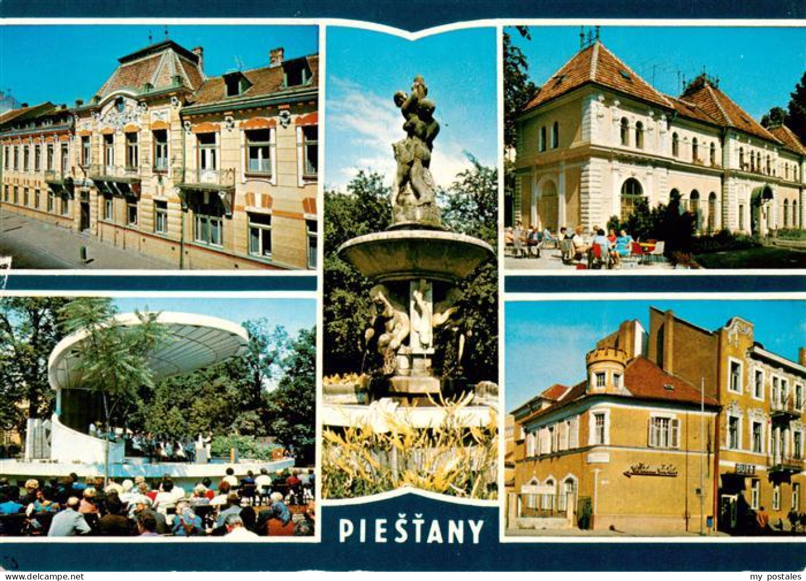 73939200 Piestany_Pistian_Poestyen_SK Liecebny Dom Zleny Strom Hudobny Pavilon F - Slovacchia