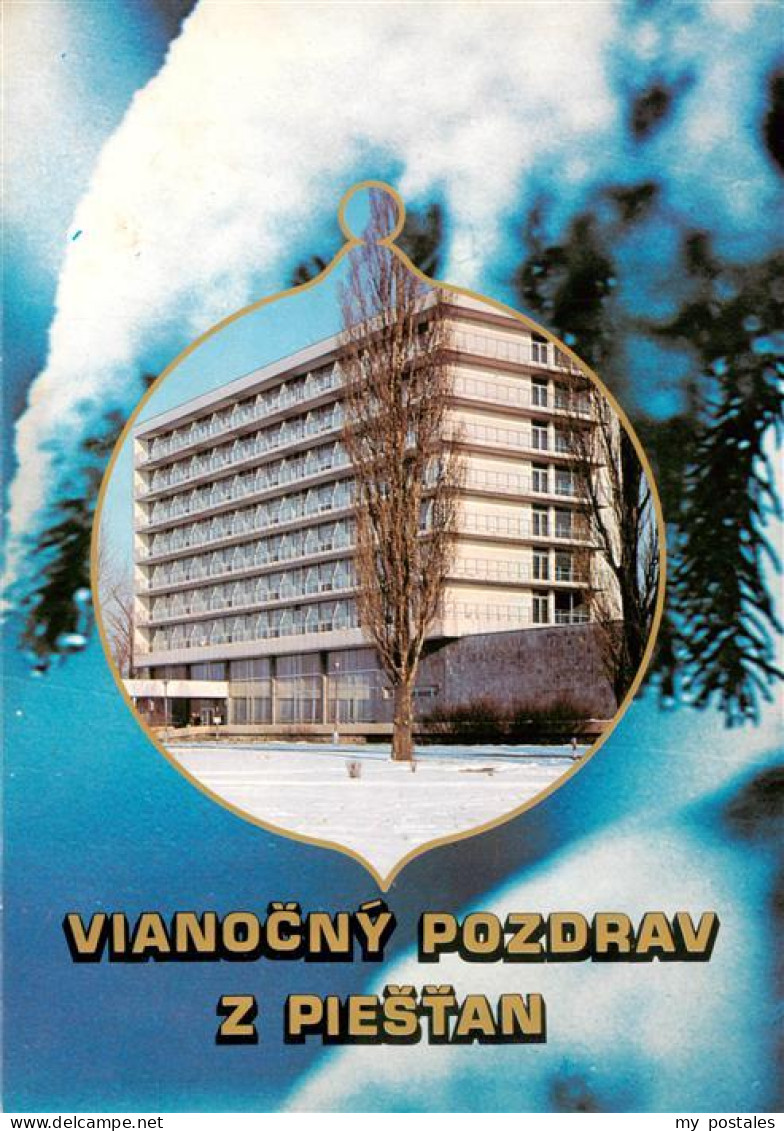 73939190 Piestany_Pistian_Poestyen_SK Vianocny Pozdrav Z Piestan - Slovakia