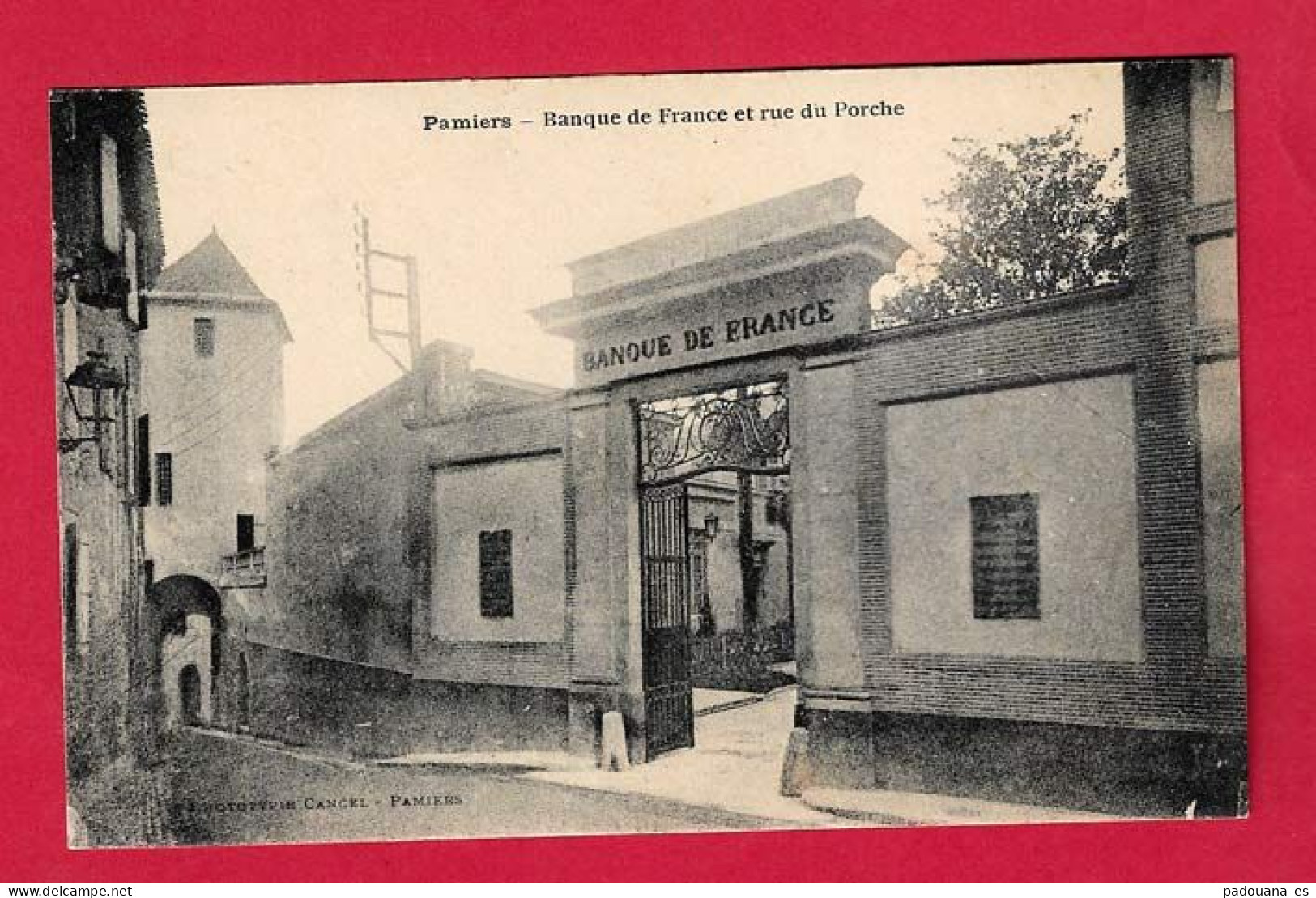 AD378 BANQUE DE FRANCE  PAMIERS - - Bancos