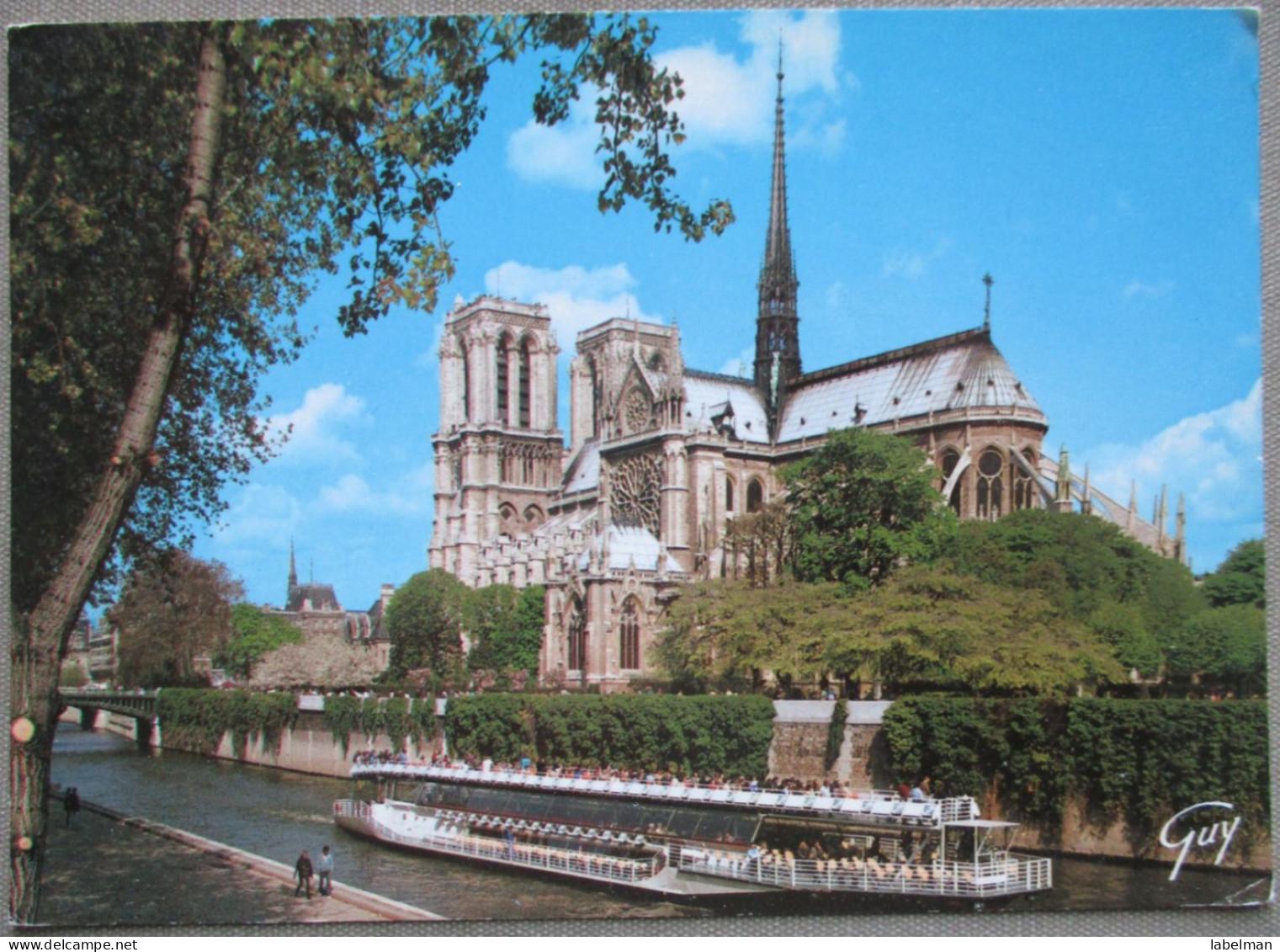 FRANCE PARIS NOTRE DAME CATHEDRAL BASILICA CHURCH KARTE CARD POSTCARD ANSICHTSKARTE CARTE POSTALE CARTOLINA POSTKARTE - Other & Unclassified