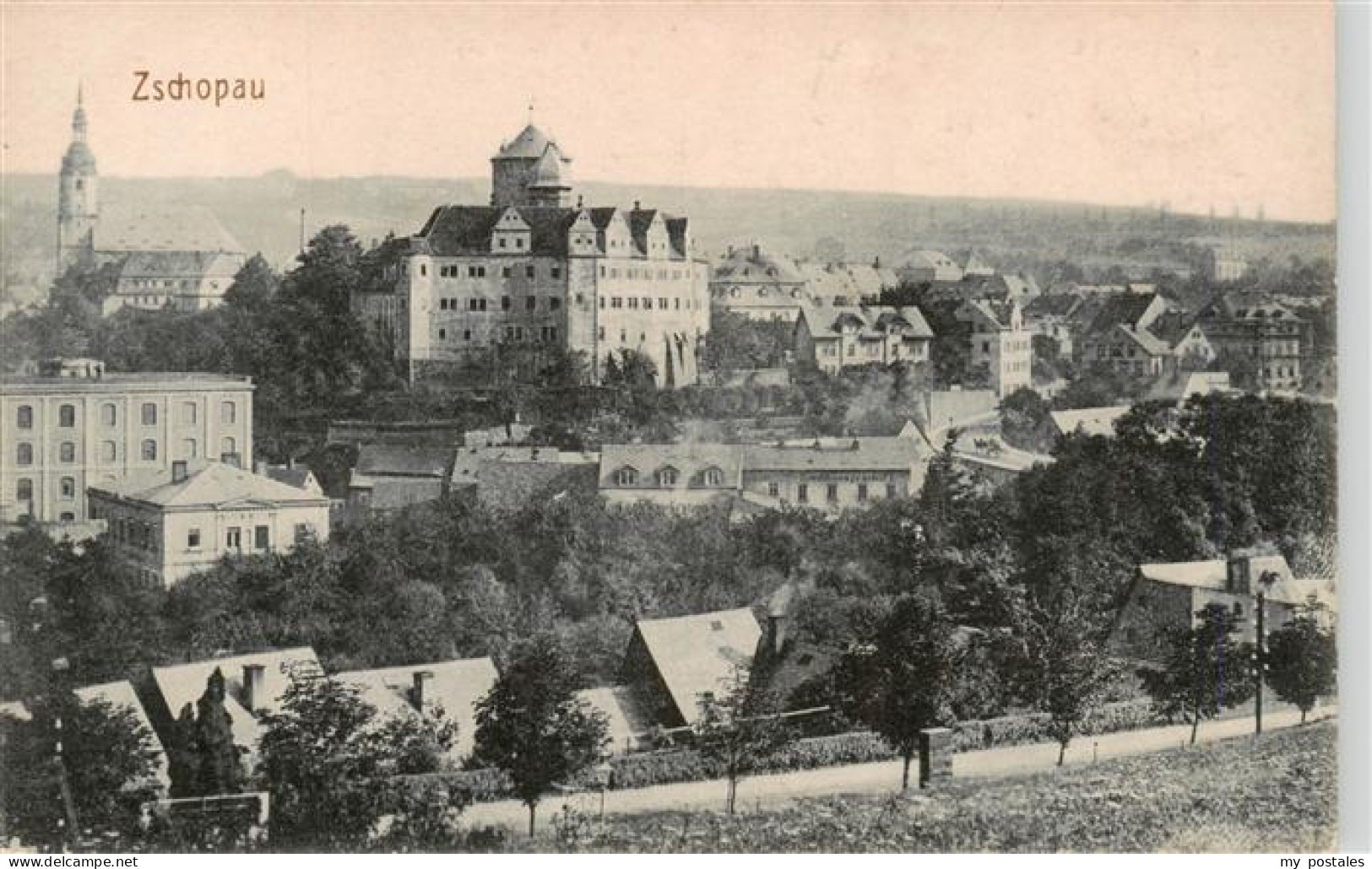 73939117 Zschopau Panorama Feldpost - Zschopau