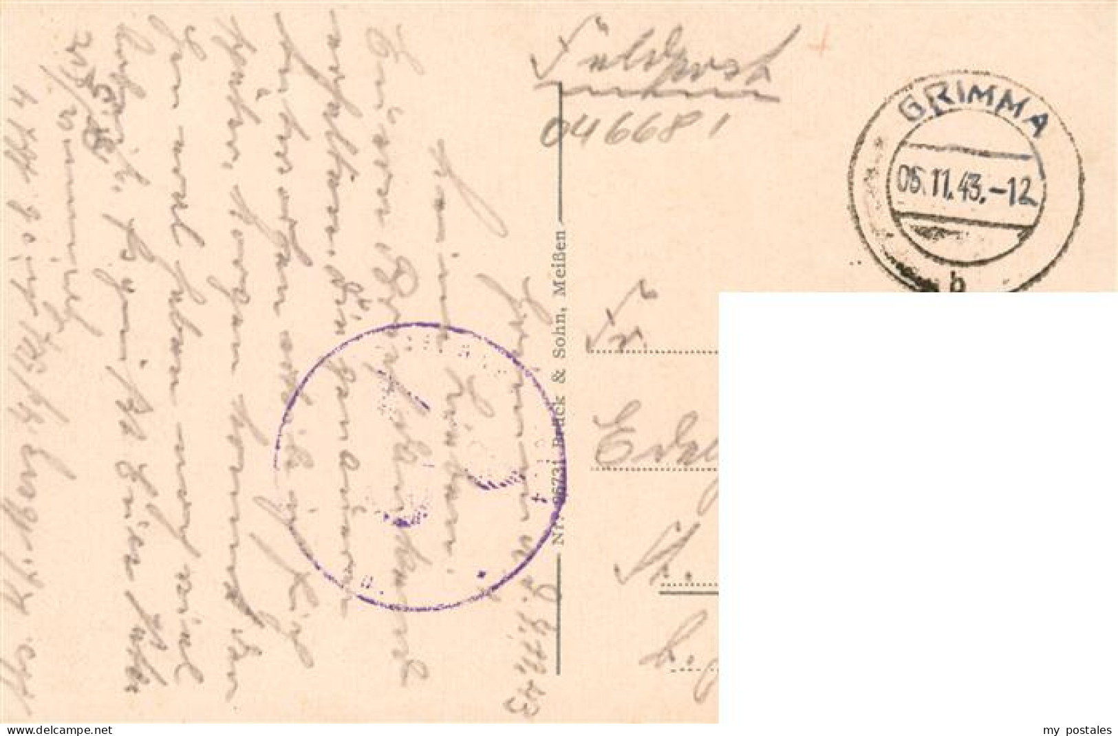 73939116 Grimma_Sachsen Inf Regt 32 Kaserne Feldpost - Grimma