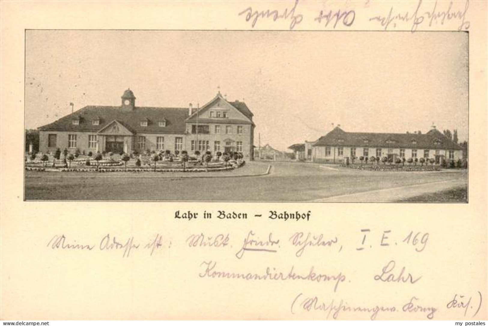 73939112 Lahr_Baden Bahnhof Kommandiertenkompanie Lahr - Lahr