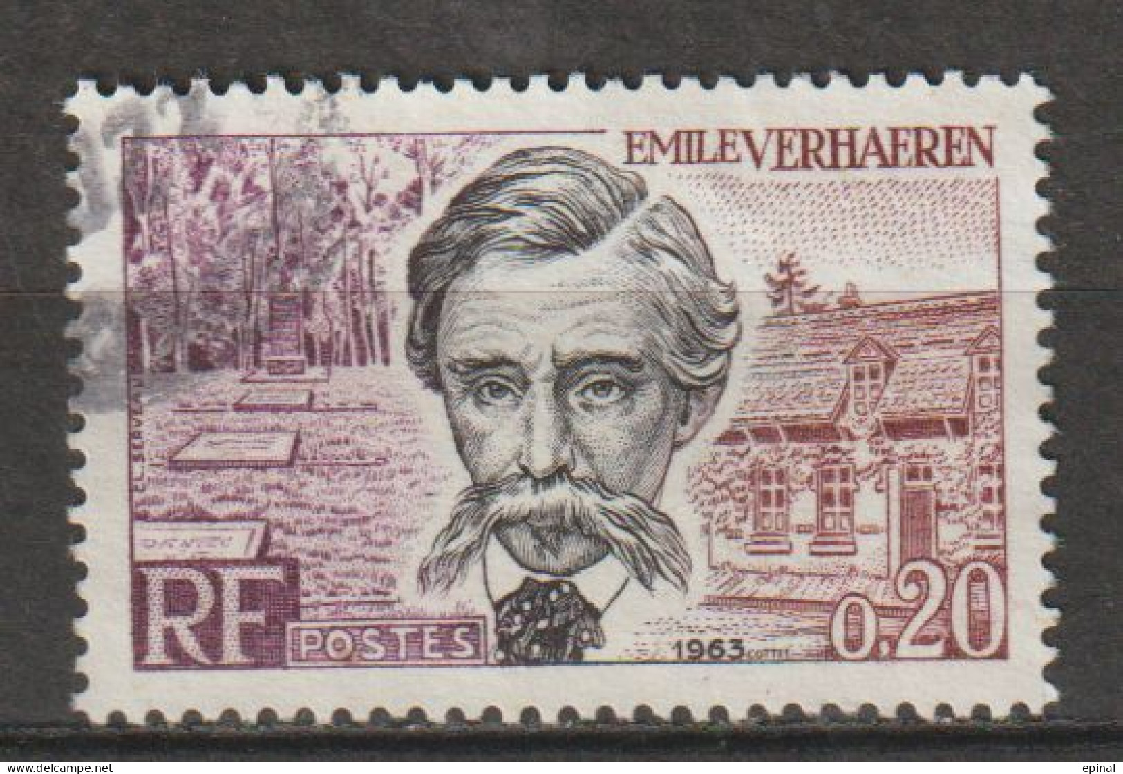 FRANCE : N° 1383 Oblitéré (Emile Verhaeren) - PRIX FIXE - - Usados