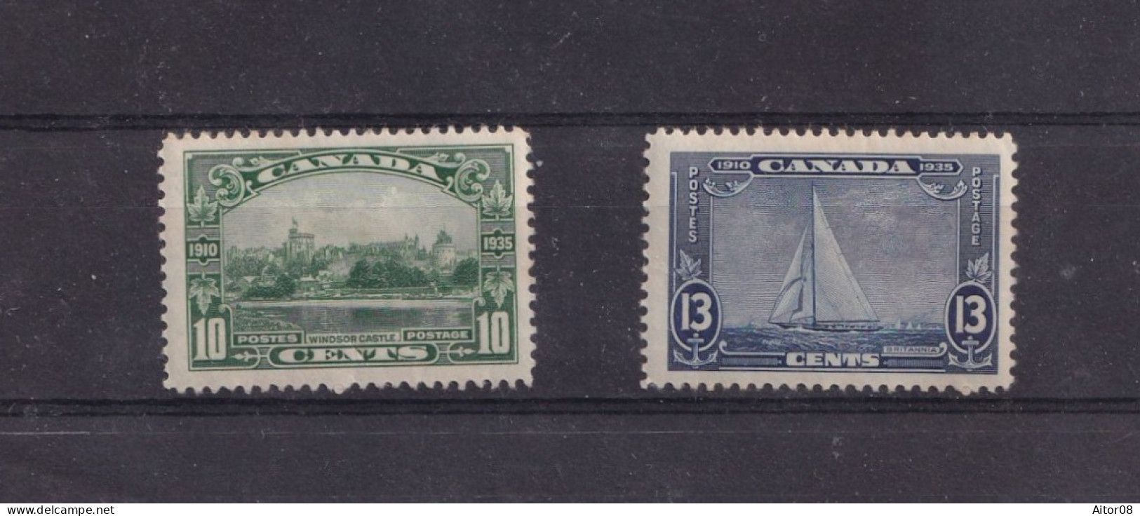 LOT TIMBRES  NEUFS*  DE 1935 DE 10 ET 13 CENTS.. INTERESSANTS.A VOIR - Unused Stamps