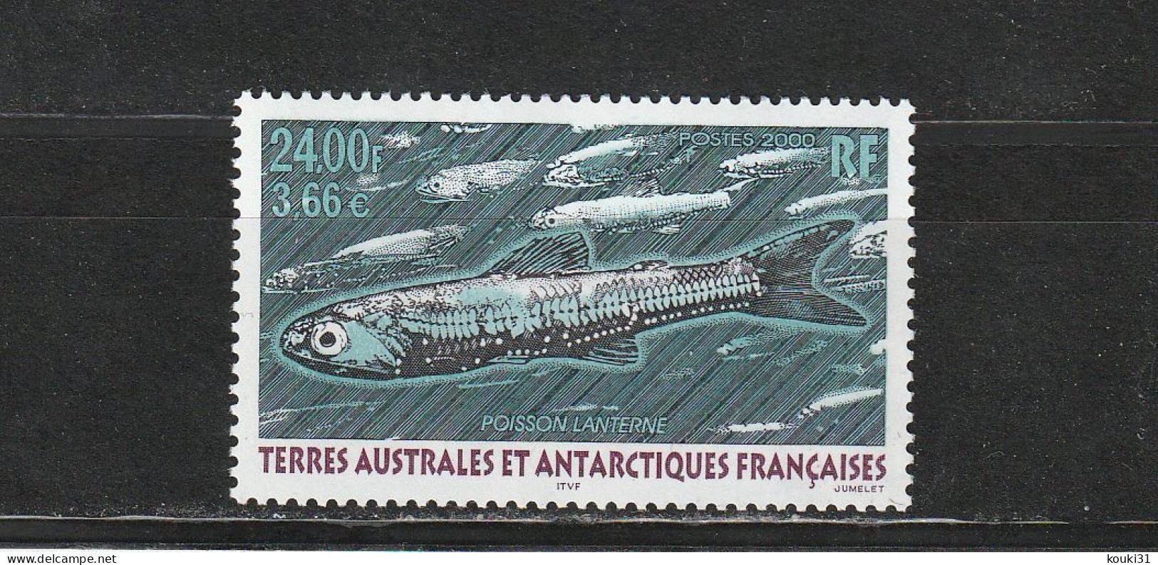 TAAF YT 268 ** : Poisson Lanterne - 2000 - Unused Stamps