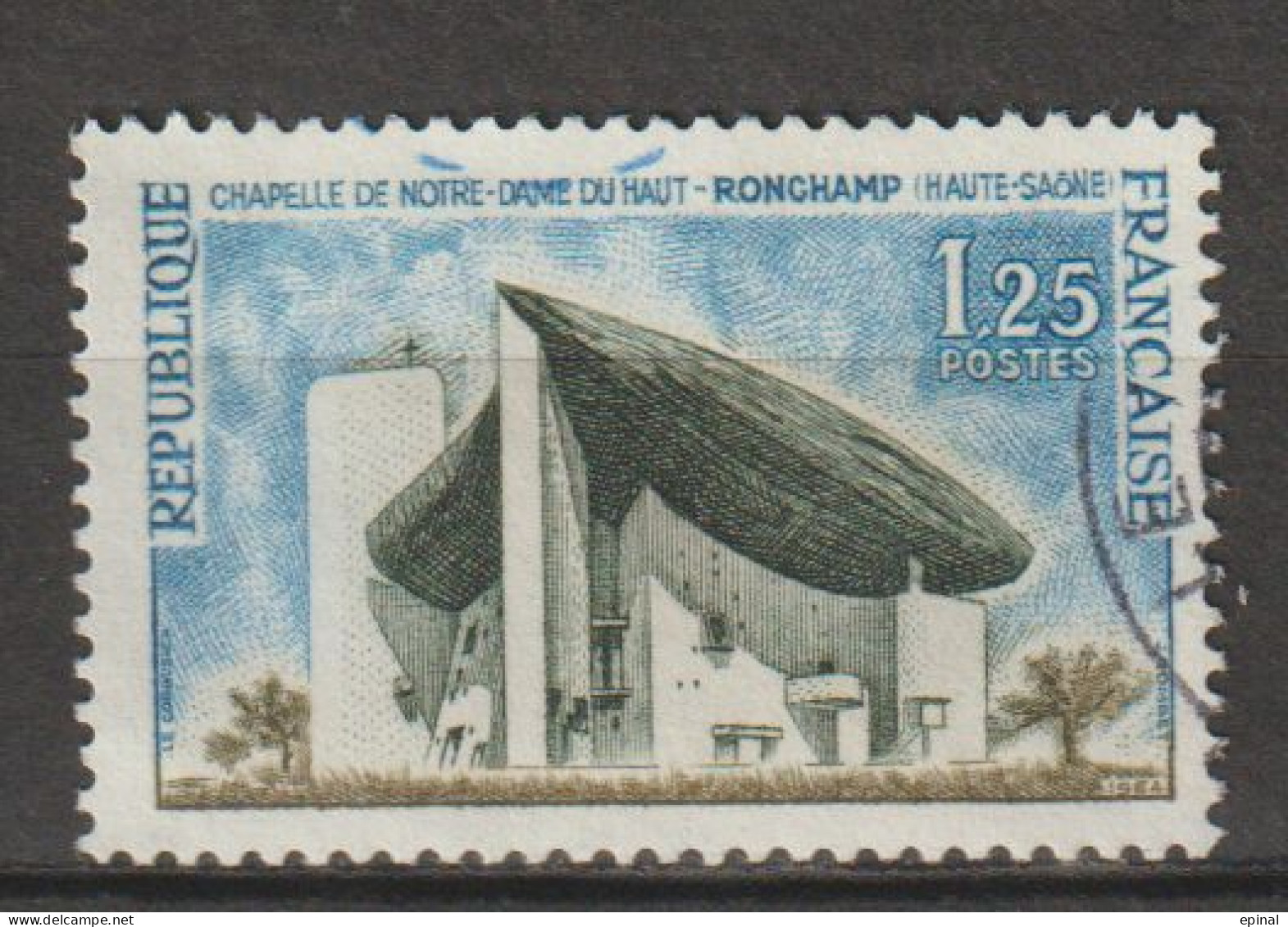 FRANCE : N° 1394A Oblitéré (Ronchamp) - PRIX FIXE - - Used Stamps