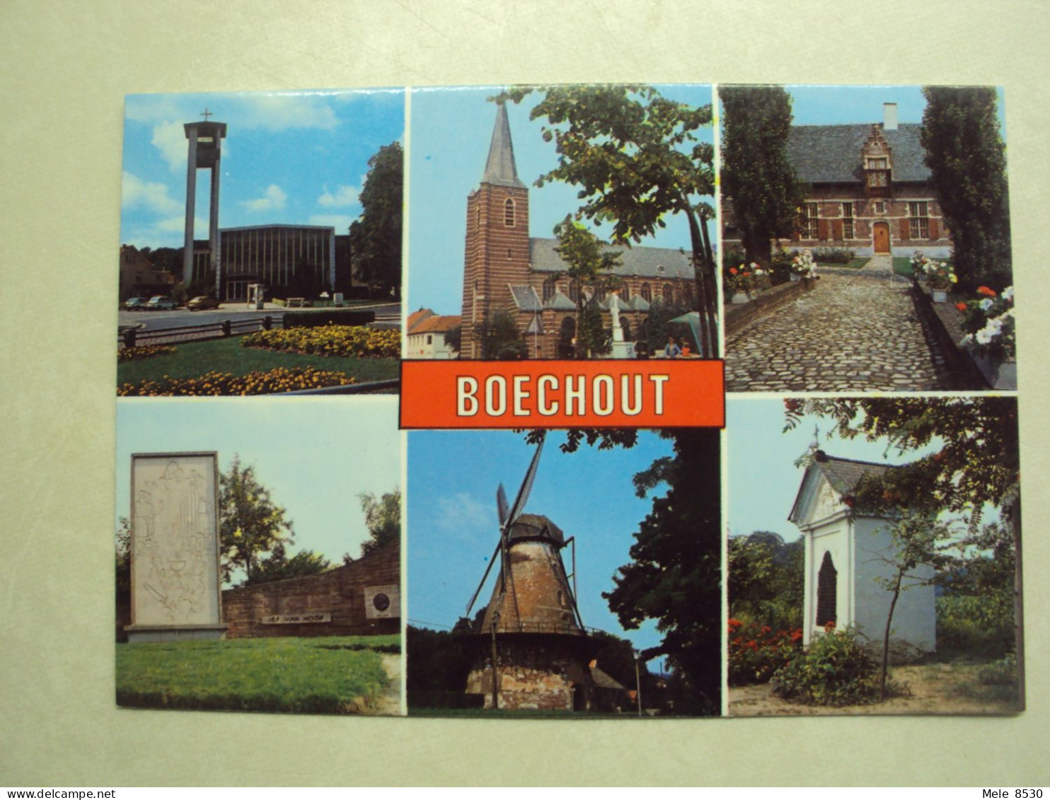 51280 - GROETEN UIT BOECHOUT - 6 ZICHTEN - ZIE 2 FOTO'S - Boechout