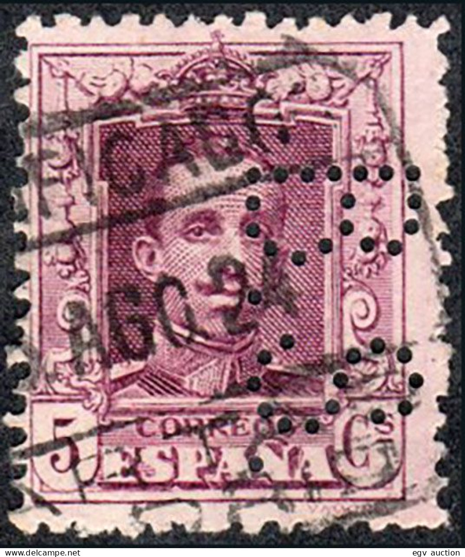 Madrid - Perforado - Edi O 311 - B.S" (Banco) - Used Stamps