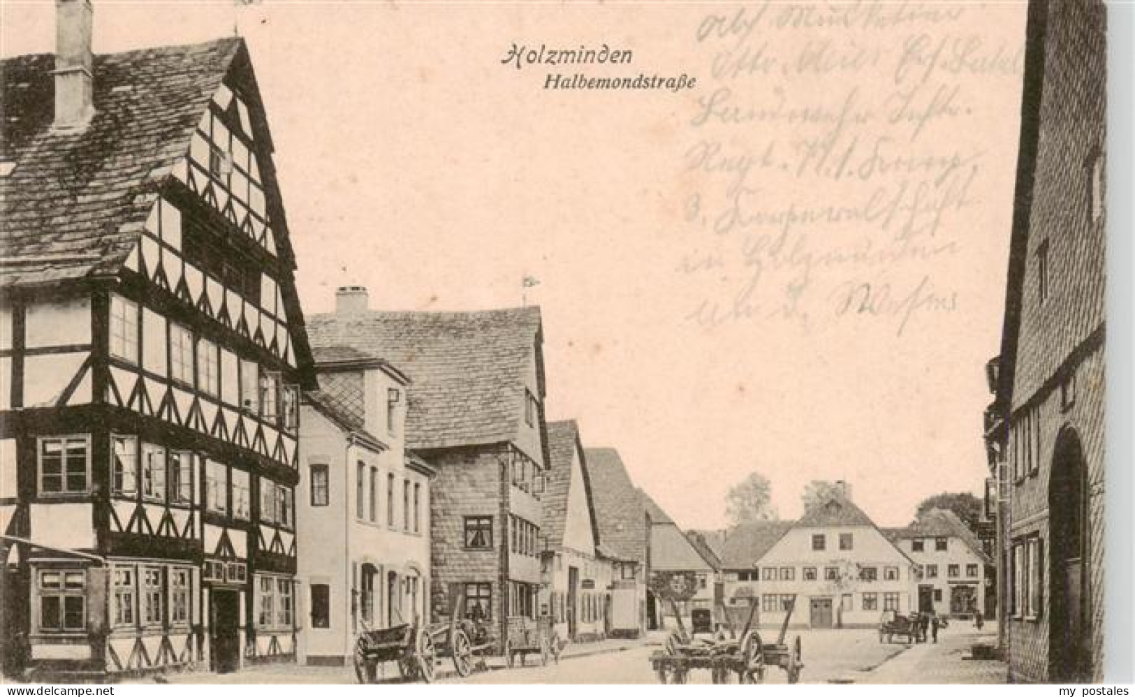 73939038 Holzminden_Weser_Niedersachsen Halbemondstrasse - Holzminden