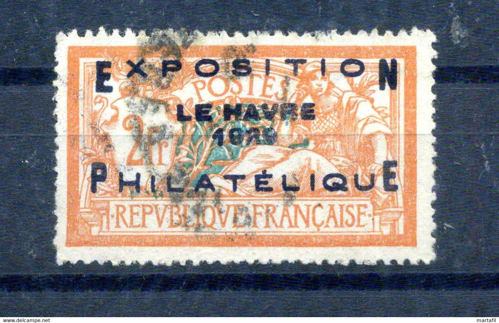 1929 FRANCE Exposition Philatèlique Le Havre 1929 - FALSO, RIPRODUZIONE - Used