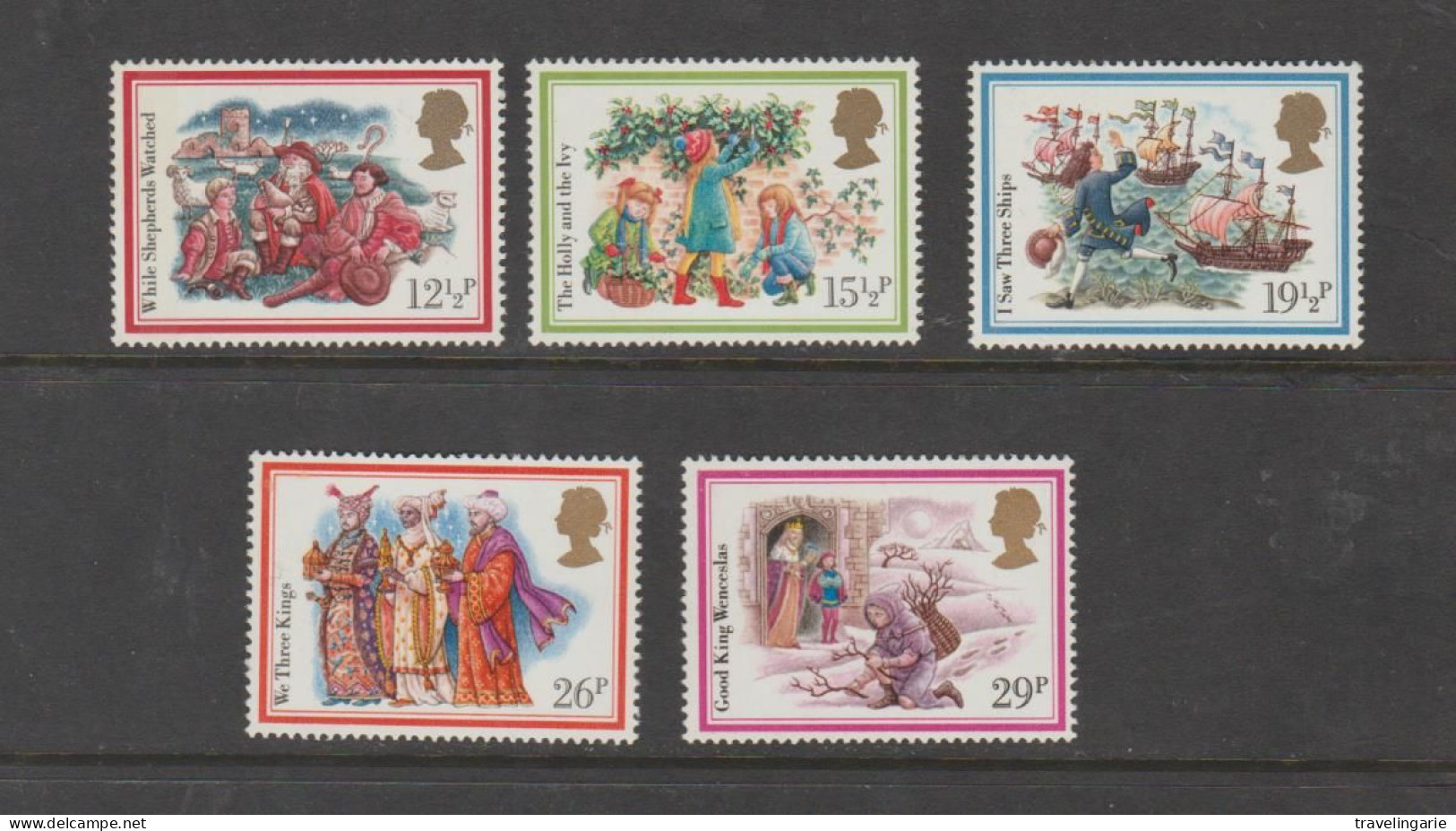 Great Britain 1982 Christmas Carols MNH ** - Unused Stamps