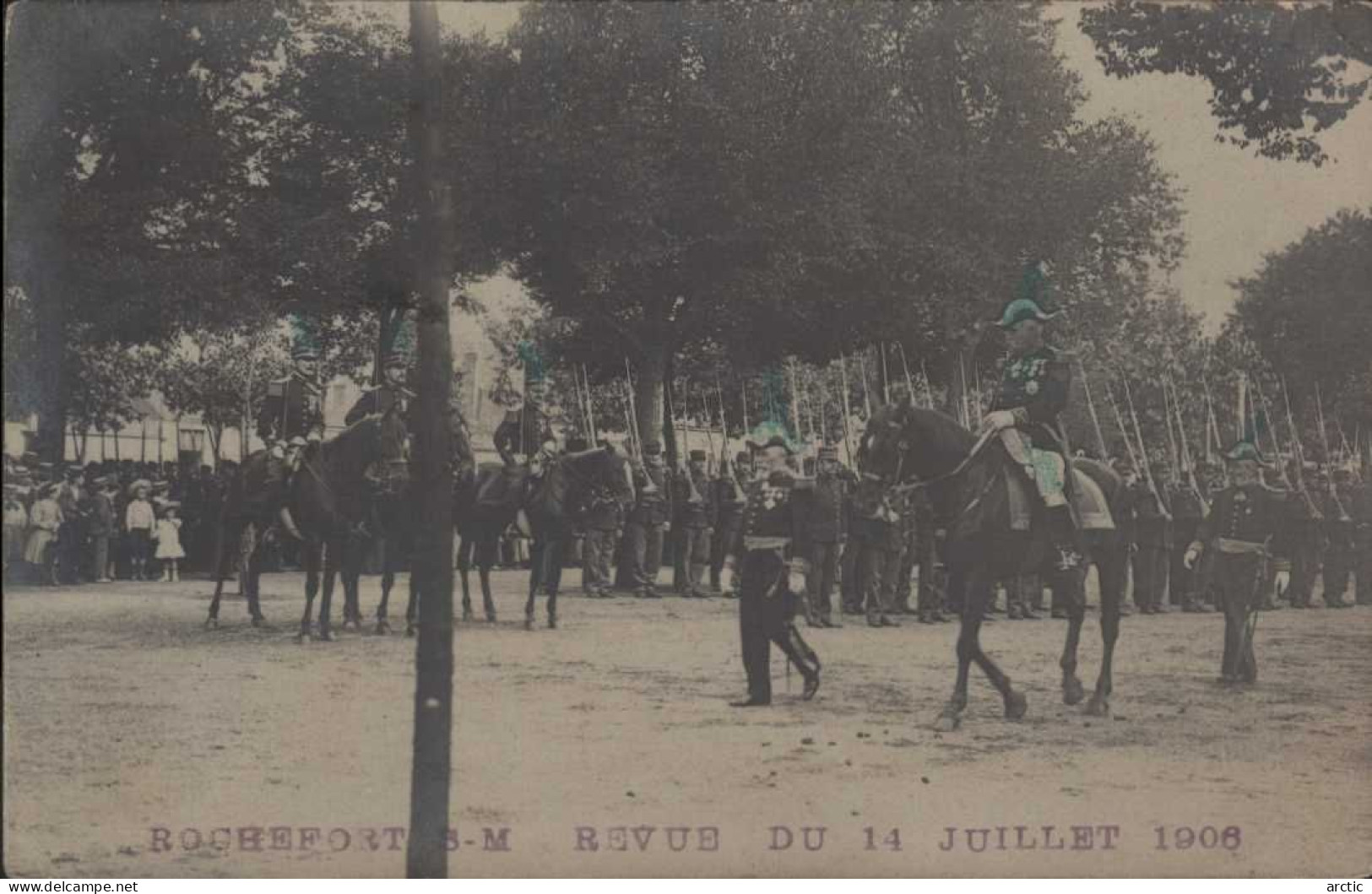 Photo Carte ROCHEFORT Sur Mer Revue Du 14 Juillet 1906 - Rochefort