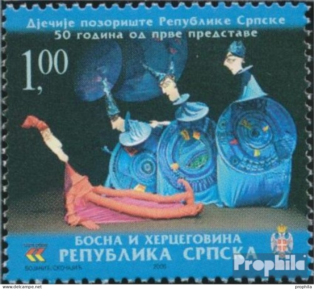 Bosnien - Serbische Republ. 376 (kompl.Ausg.) Postfrisch 2006 Staatliches Theater Für Kinder - Bosnia Erzegovina