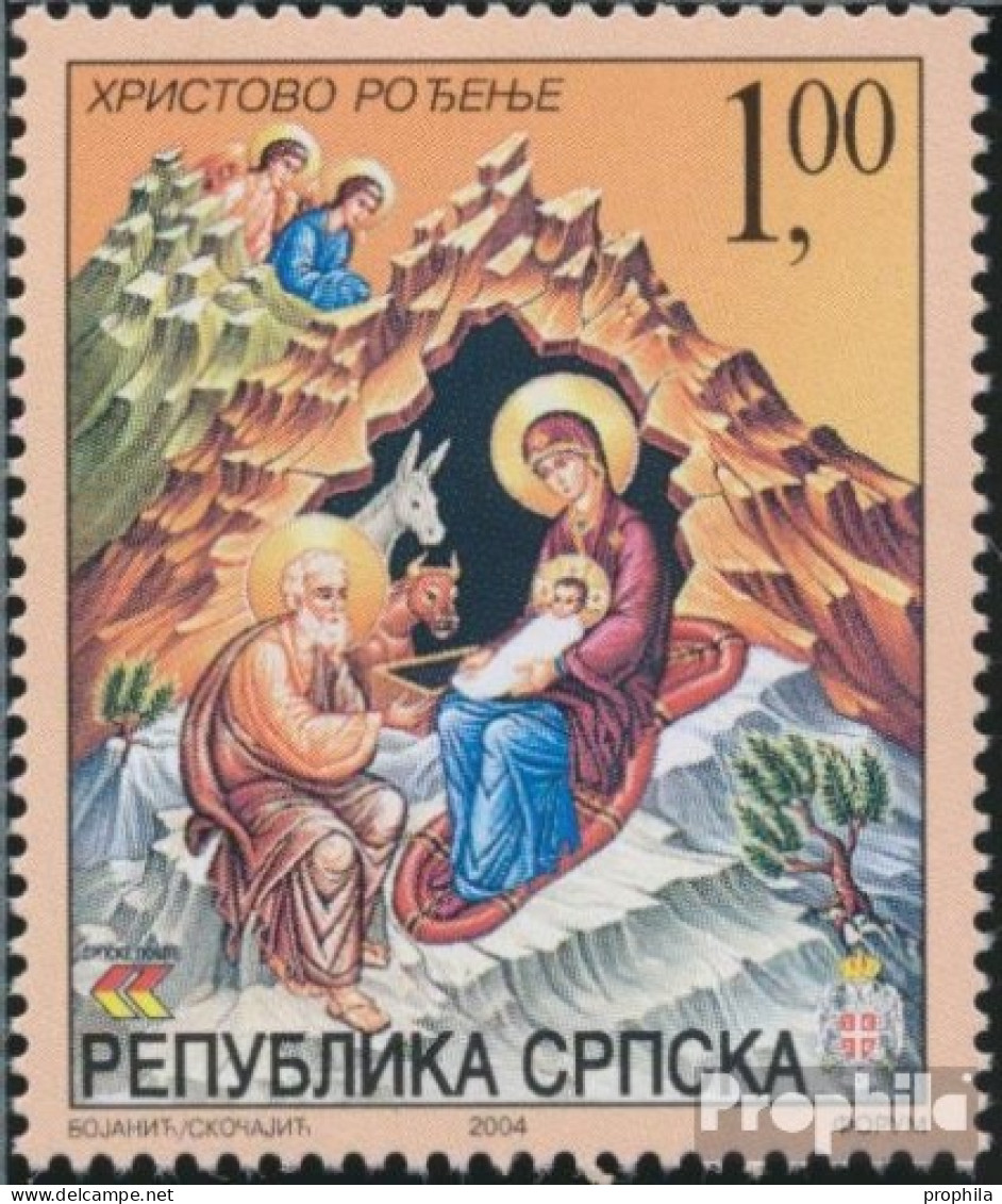 Bosnien - Serbische Republ. 323 (kompl.Ausg.) Postfrisch 2004 Weihnachten - Bosnia Erzegovina