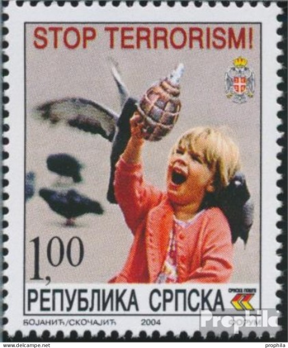 Bosnien - Serbische Republ. 316 (kompl.Ausg.) Postfrisch 2004 Kampf Gegen Terrorismus - Bosnien-Herzegowina