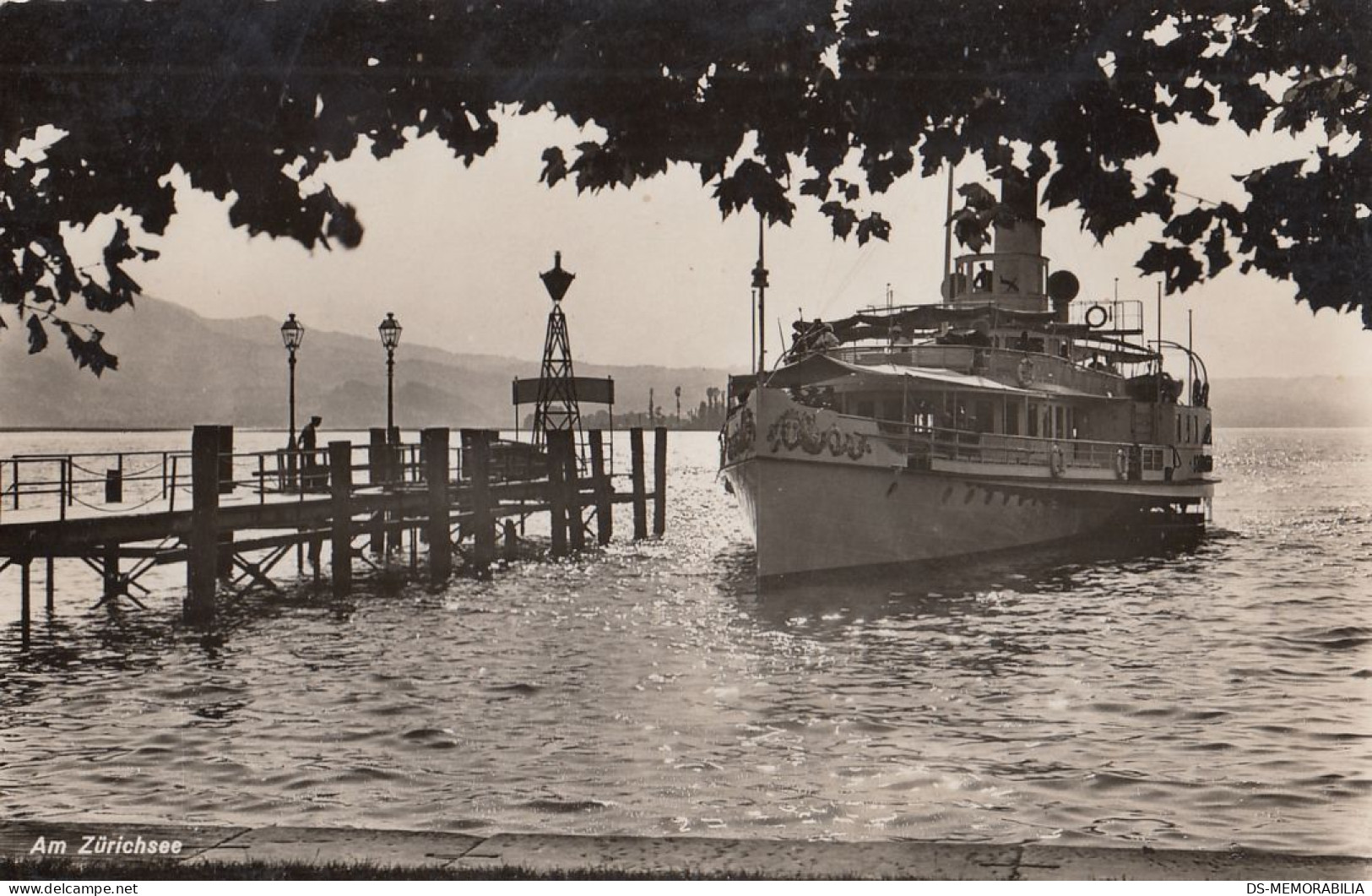 Zürichsee - Salondampfer Stadt Rapperswil 1946 - Zürich