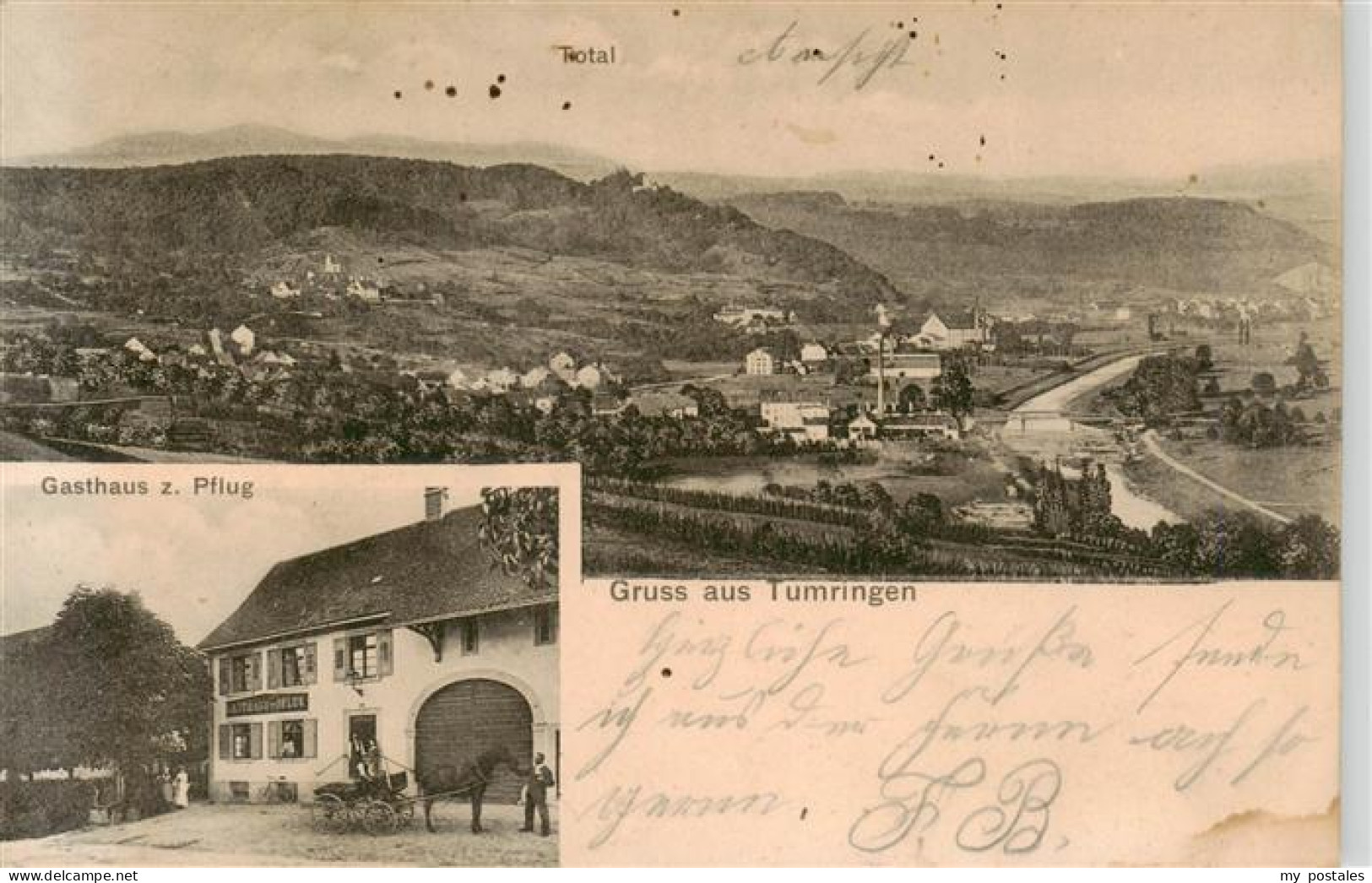 73938927 Tumringen_Loerrach Gasthaus Zum Pflug - Lörrach