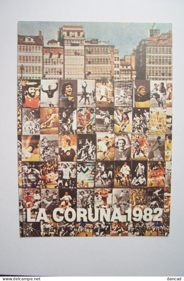 ESPANA  - ESPAGNE  - FOOTBALL  COUPE DU MONDE  1982 -  Les Quinze Affiches De La Coupe  ( Pas De Reflet Sur L'original ) - Fussball