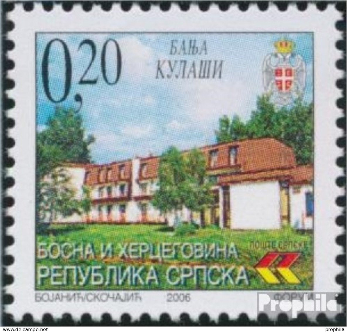 Bosnien - Serbische Republ. 302II (kompl.Ausg.) Postfrisch 2006 Kurorte - Bosnia Erzegovina