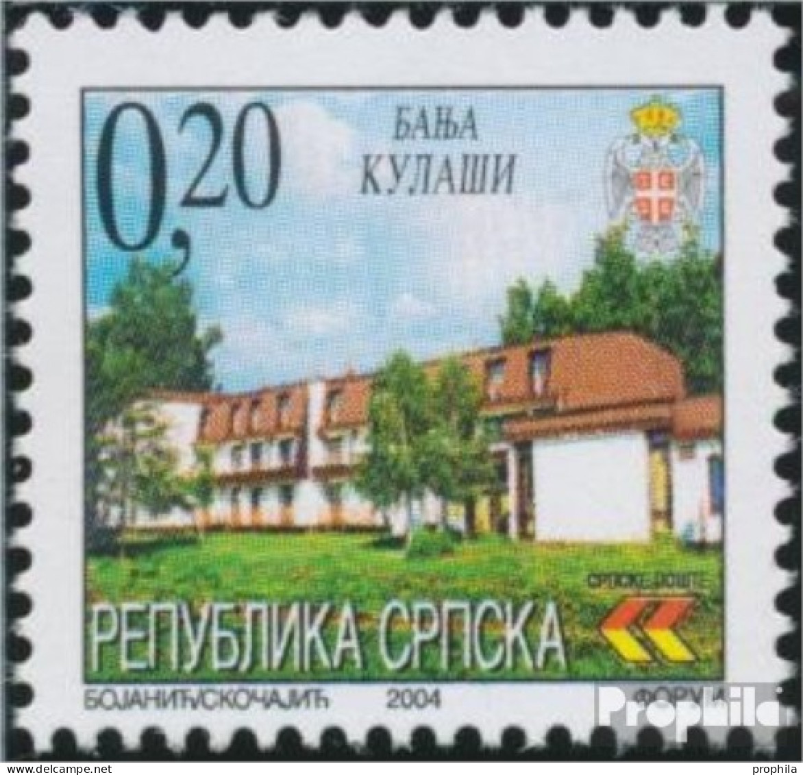 Bosnien - Serbische Republ. 302I (kompl.Ausg.) Postfrisch 2004 Kurorte - Bosnien-Herzegowina