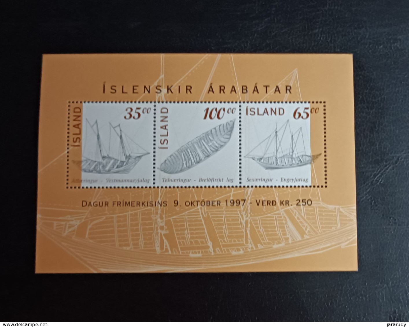 ISLANDIA FILATELIA 1997 Yv BF 20 MNH - Blokken & Velletjes