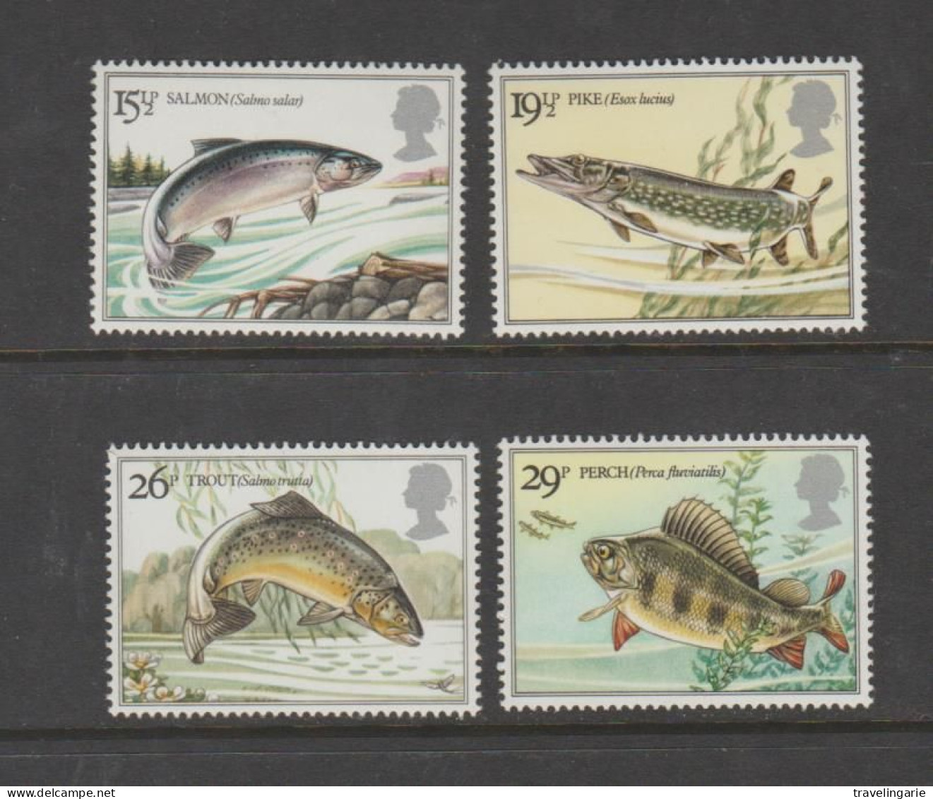 Great Britain 1983 British River Fish MNH ** - Ungebraucht