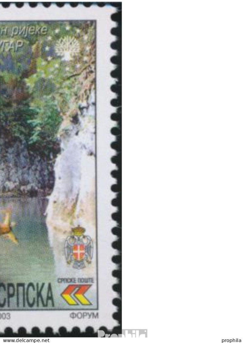 Bosnien - Serbische Republ. 283-284 (kompl.Ausg.) Postfrisch 2003 Naturschutz - Bosnia Erzegovina