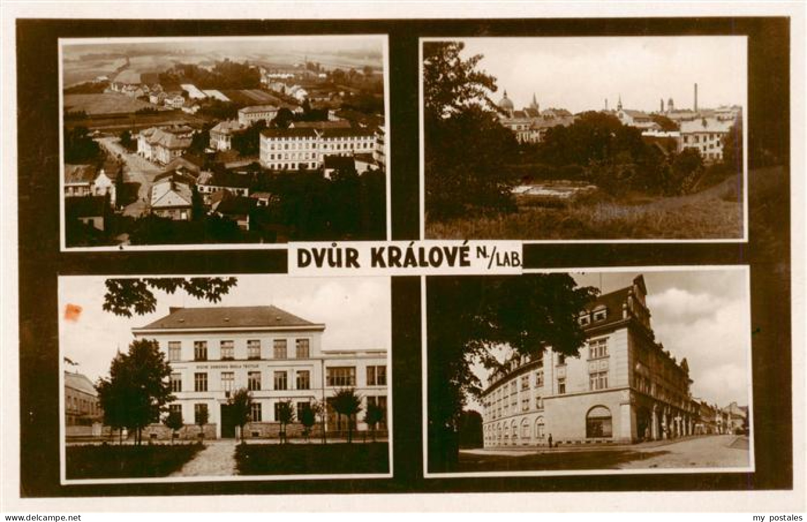 73938864 Dvur_Kralove_nad_Labem_Koeniginhof_Elbe_CZ Teilansichten - Tschechische Republik