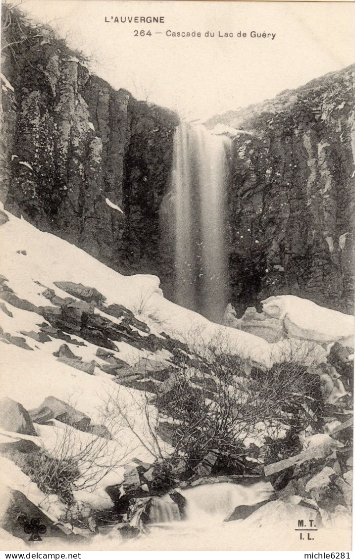 Cascade Du Lac De Guéry - Neige - Besse Et Saint Anastaise