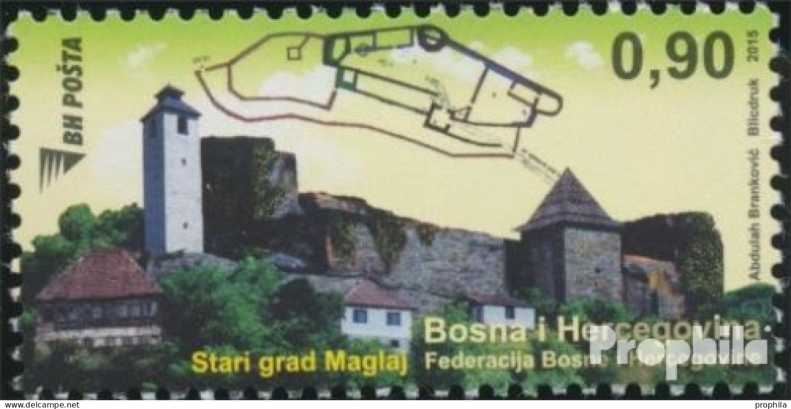 Bosnien-Herzegowina 678 (kompl.Ausg.) Postfrisch 2015 Maglaj - Bosnia Erzegovina