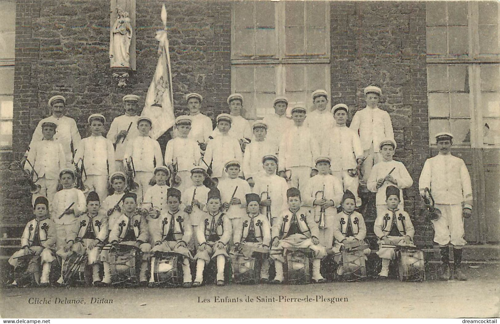 35 SAINT-PIERRE-DE-PLESGUEN. Les Enfants Musiciens De La Fanfare Harmonie - Sonstige & Ohne Zuordnung